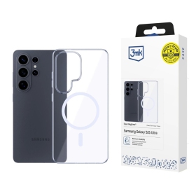Samsung Galaxy S26 Ultra dėklas "3mk Clear MagCase" (skaidrus)