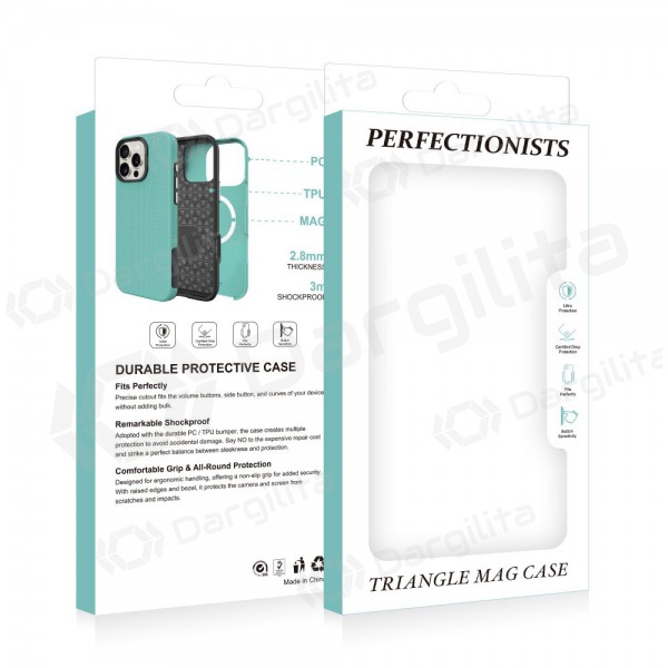 Apple iPhone 13, 14 dėklas „Perfectionists“ (sidabrinis) Apple iPhone 13, 14 dėklas „Perfectionists“ (sidabrinis)