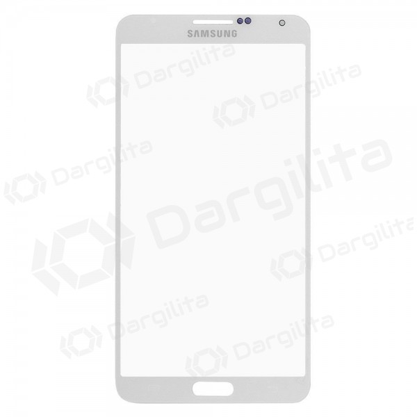 Samsung N9000 Galaxy NOTE 3 / N9005 Galaxy NOTE 3 Ekrano stikliukas (baltas) (for screen refurbishing)