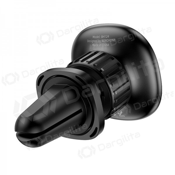 Automobilinis telefono laikiklis Borofone BH124 (air vent) juodas Automobilinis telefono laikiklis Borofone BH124 (air vent) juodas