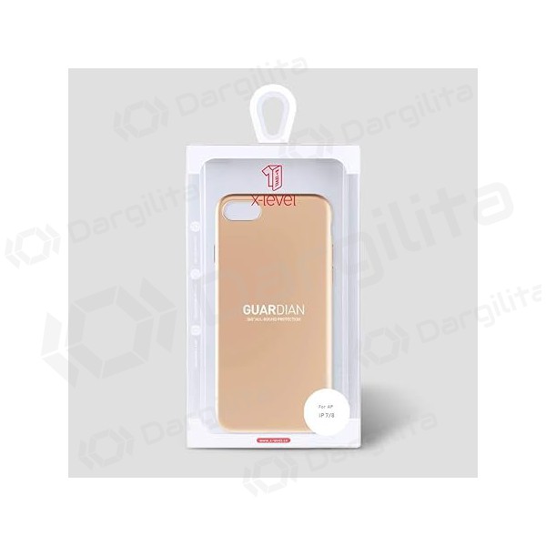 Xiaomi Poco F5 Pro dėklas "X-Level Guardian" (auksinis) Xiaomi Poco F5 Pro dėklas "X-Level Guardian" (auksinis)