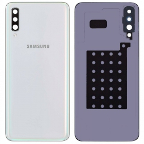 Samsung A505 Galaxy A50 2019 galinis baterijos dangtelis (baltas) (naudotas grade C, originalus)