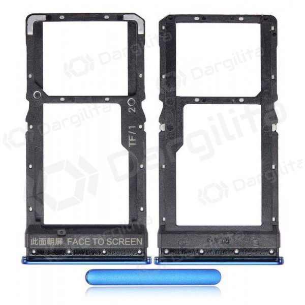 Xiaomi Poco X3 / X3 NFC SIM kortelės laikiklis (mėlynas)