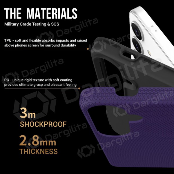 Samsung Galaxy S24 FE dėklas „Perfectionists“ (violetinis)