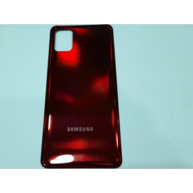 Samsung A415 Galaxy A41 2020 galinis baterijos dangtelis raudonas (Prism Crush Red)