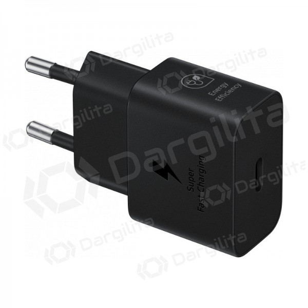 Telefono įkroviklis Samsung EP-T2510NBEGEU 25 W USB-C juodas