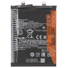 Xiaomi Redmi Note 13 Pro 5G, Poco X6 baterija, akumuliatorius (BM5V) (originalus)