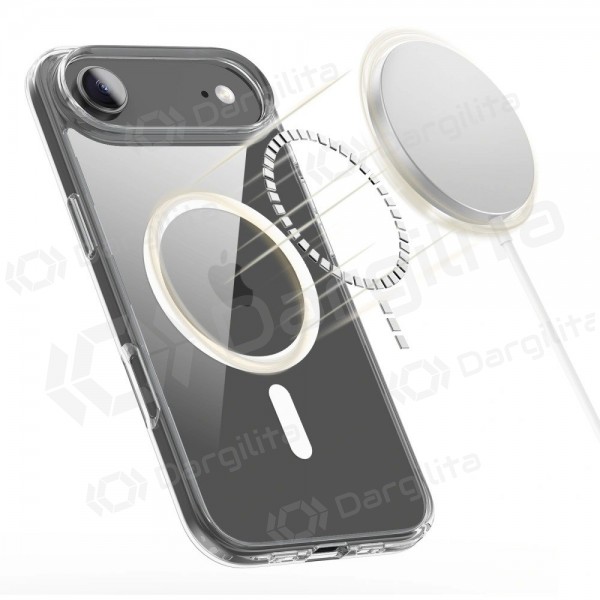 Apple iPhone Air dėklas "Tech-Protect Flexair Hybrid MagSafe" (skaidrus)