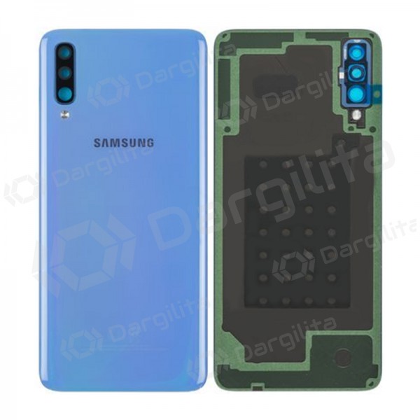 Samsung A705 Galaxy A70 2019 galinis baterijos dangtelis (mėlynas) (service pack) (originalus)