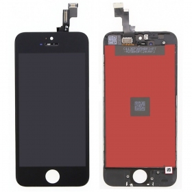 Apple iPhone 5S / iPhone SE ekranas (juodas) (refurbished, originalus)