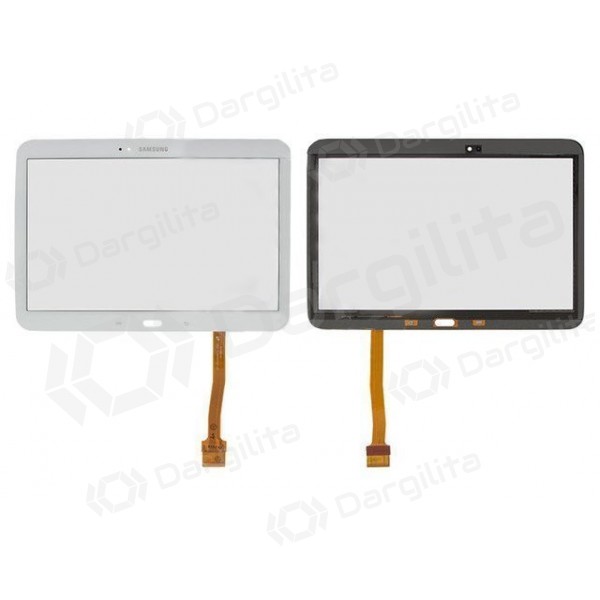Samsung P5200 / P5210 / P5220 Galaxy Tab 3 10.1 lietimui jautrus stikliukas (baltas)