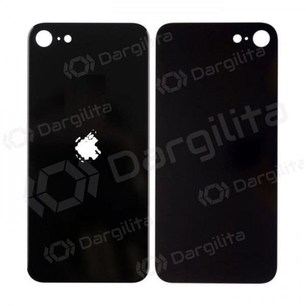 Apple iPhone SE 2020 / SE 2022 galinis dangtelis (juodas)
