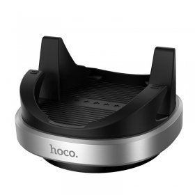 Automobilinis telefono laikiklis Hoco H100 ant prietaisų skydelio 4.5–7 colių
