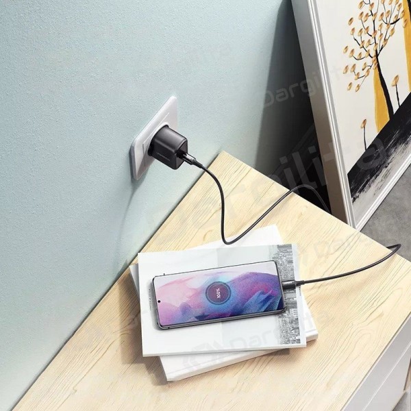 Telefono įkroviklis Ugreen CD250 25 W USB-C juodas