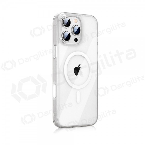 Apple iPhone 15 Pro dėklas "HDD Clear MagSafe Case" (skaidrus)
