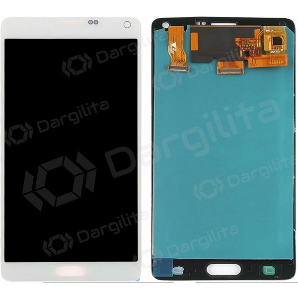 Samsung Galaxy Note 4 ekranas (baltas) (originalus)