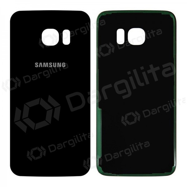 Samsung G935F Galaxy S7 Edge galinis baterijos dangtelis (juodas)
