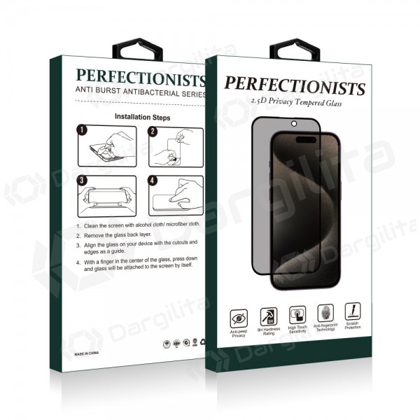 Samsung Galaxy A35, A55 apsauginis stiklas "2.5D Privacy Perfectionists"