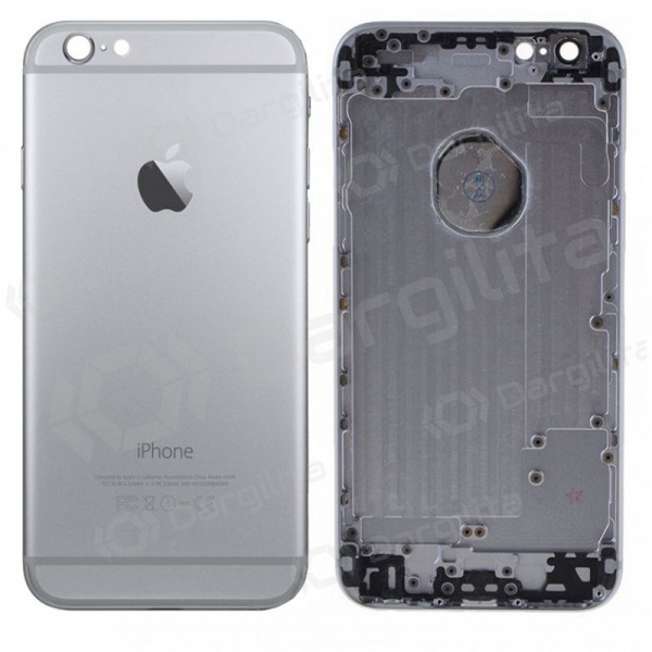 Apple iPhone 6 galinis baterijos dangtelis pilkas (space gray)