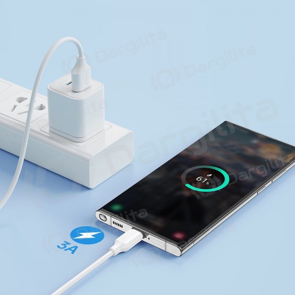 USB-C laidas Joyroom S-UC027A9 USB-A į USB-C 1 m baltas