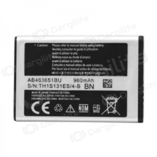 Samsung AB463651BU baterija / akumuliatorius (960mAh)