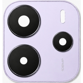Xiaomi Redmi Note 14 4G kameros stikliukas su rėmeliu (violetinis)