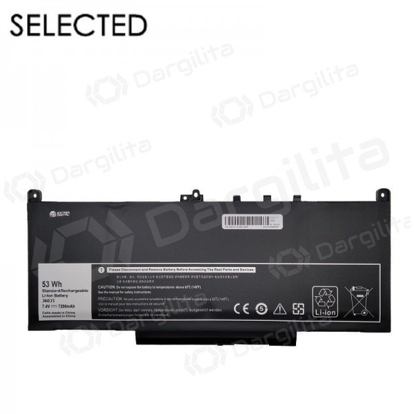 DELL J60J5, 7200mAh nešiojamo kompiuterio baterija, Selected