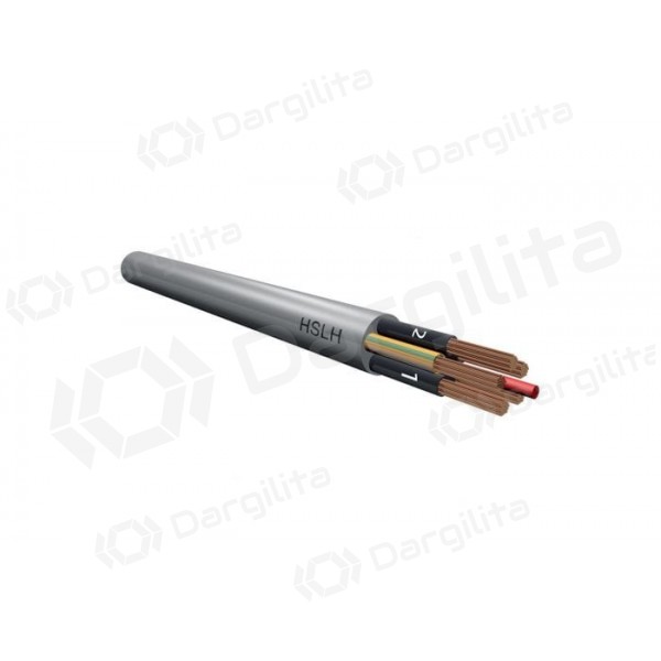 Lankstus kabelis Elmat HSLH-JZ 4x0.75 mm² varinis LSZH CPR Cca 300/500 V