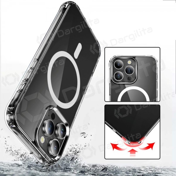Apple iPhone 15 Pro Max dėklas "Perfectionists Clear Mag Case" (skaidrus)
