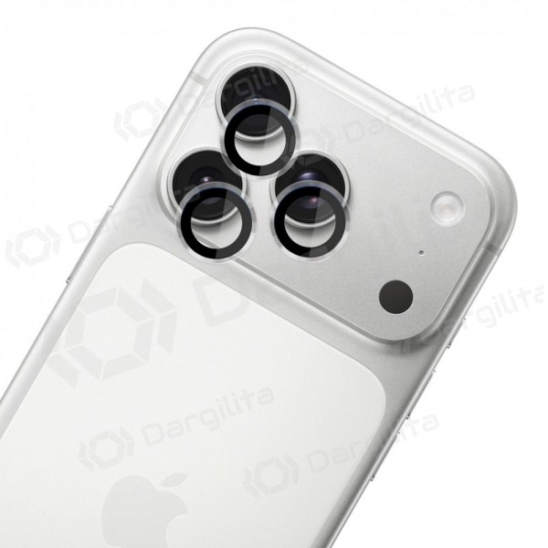 Apple iPhone 18 Pro, 18 Pro Max apsauginis stiklas kamerai "3MK Lens Pro" (skaidrus)