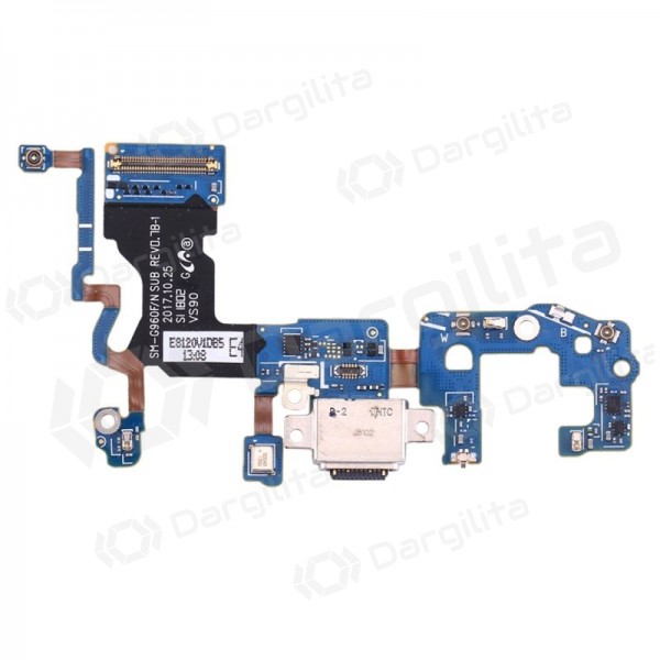 Samsung G960F Galaxy S9 įkrovimo lizdo ir mikrofono jungtis Samsung G960F Galaxy S9 įkrovimo lizdo ir mikrofono jungtis