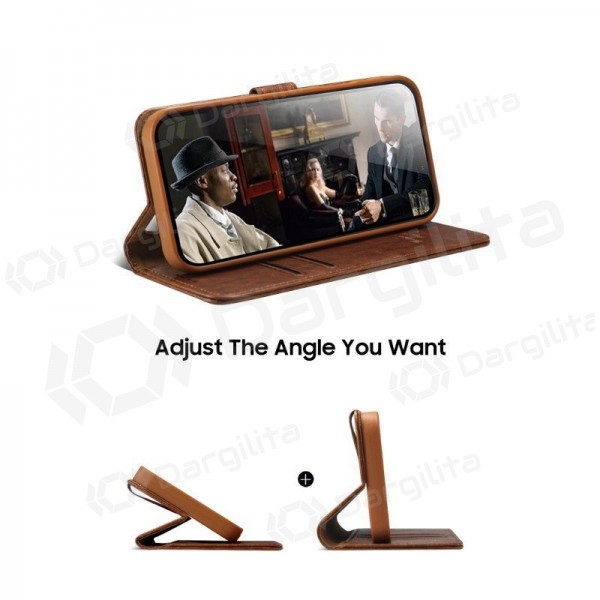 Samsung Galaxy A13 4G dėklas "HDD Clasp Wallet Case" (juodas)