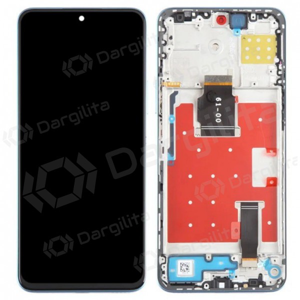 Huawei Honor X8a, Honor 90 Lite ekranas (juodas) (su rėmeliu) (Premium) Huawei Honor X8a, Honor 90 Lite ekranas (juodas) (su rėmeliu) (Premium)