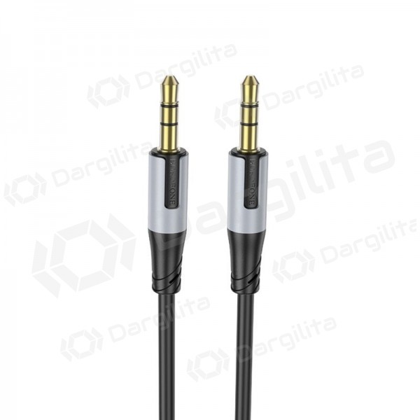 Audio laidas Borofone BL19 3.5 mm į 3.5 mm juodas