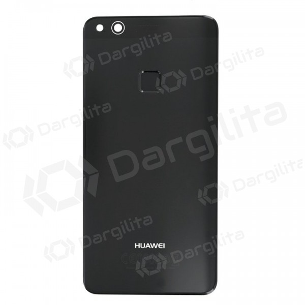 Huawei P10 Lite galinis baterijos dangtelis juodas (Graphite Black) (naudotas grade C, originalus)
