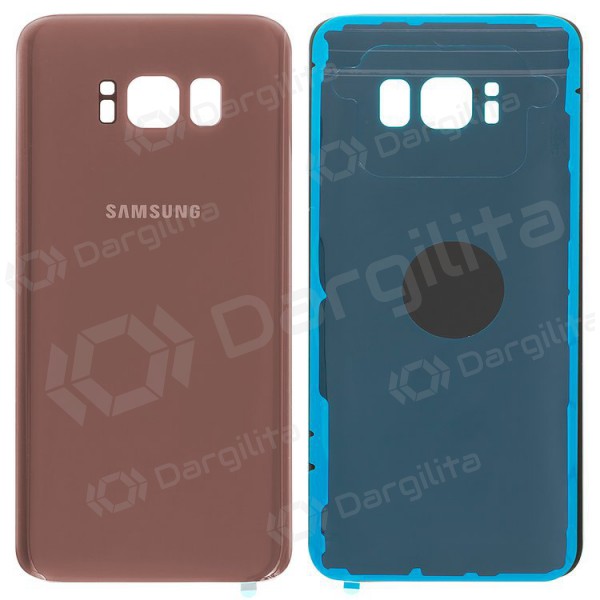 Samsung G950F Galaxy S8 galinis baterijos dangtelis rožinis (Rose Pink) Samsung G950F Galaxy S8 galinis baterijos dangtelis rožinis (Rose Pink)