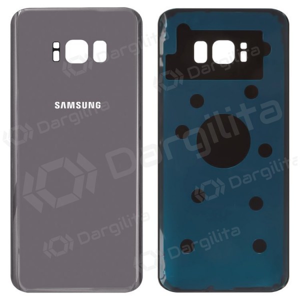 Samsung G955F Galaxy S8 Plus galinis baterijos dangtelis violetinis (orchid gray)