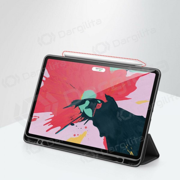 Samsung Galaxy Tab S9 FE Plus dėklas "Dux Ducis Domo" (juodas)