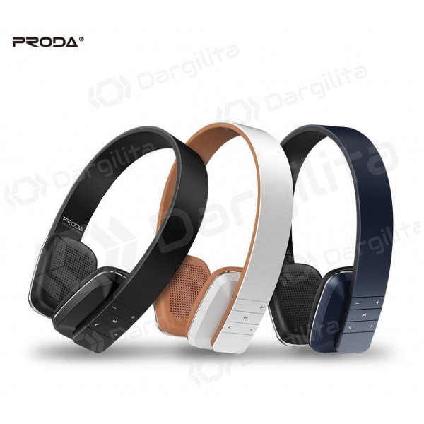 Belaidė laisvų rankų įranga Proda PD-BH300 Bluetooth (balta) Belaidė laisvų rankų įranga Proda PD-BH300 Bluetooth (balta)