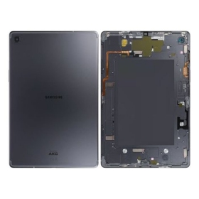 Samsung T725 Galaxy Tab S5e (2019) galinis baterijos dangtelis (juodas) (naudotas grade B, originalus)