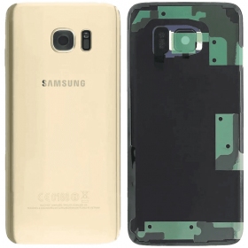 Samsung Galaxy S7 Edge galinis dangtelis (platinos aukso) (originalus)