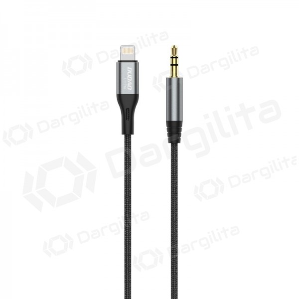 Audio laidas Dudao L11Pro Lightning į 3.5 mm 1 m juodas