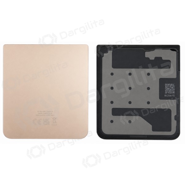 Samsung Galaxy Z Flip4 5G galinis apatinis dangtelis (rausvo aukso) (originalus)