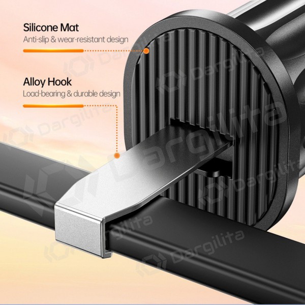 Automobilinis telefono laikiklis Awei X52 Magnetic (air vent) juodas Automobilinis telefono laikiklis Awei X52 Magnetic (air vent) juodas