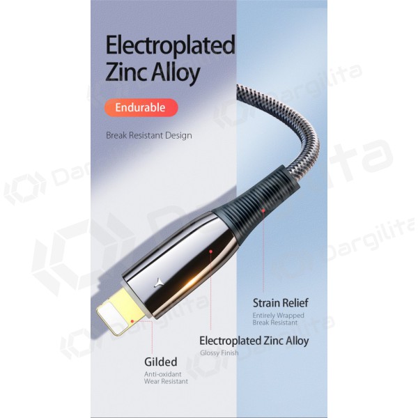 Kabelis Dux Ducis K-IV PD Type-C - Lightning 1.2m