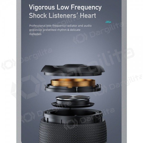 Nešiojama garso kolonėlė Awei Y669 Bluetooth 31 W juoda