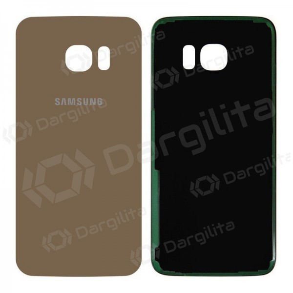 Samsung G935F Galaxy S7 Edge galinis baterijos dangtelis (auksinis)
