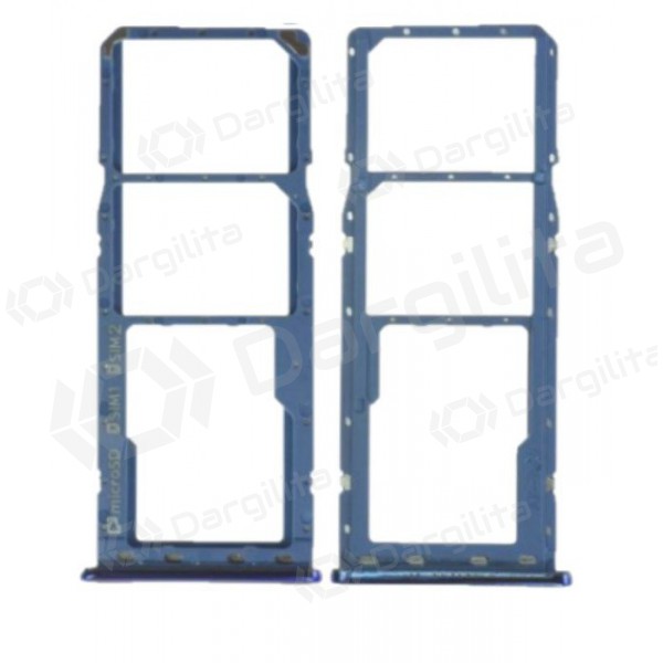 Samsung A750 Galaxy A7 2018 SIM kortelės laikiklis (mėlynas)