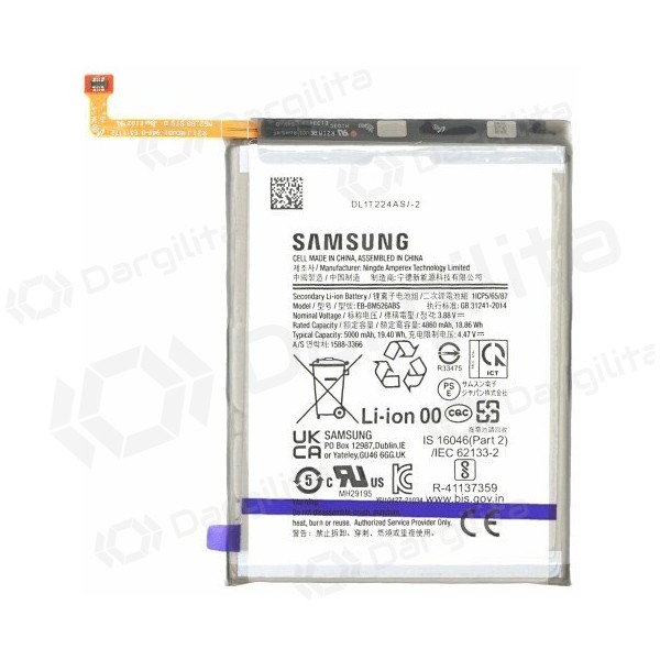 Samsung Galaxy M23 5G, M53 5G baterija, akumuliatorius (originalus)