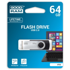 Atmintinė GOODRAM UTS2 64GB USB 2.0